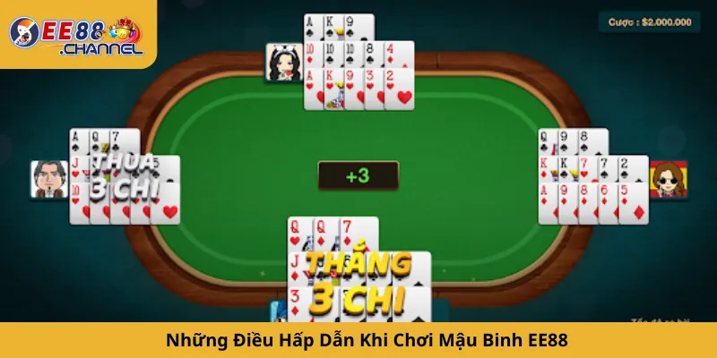 Những Điều Hấp Dẫn Khi Chơi Mậu Binh EE88