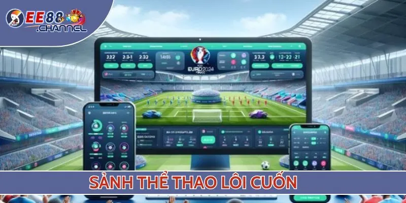 Sảnh thể thao lôi cuốn